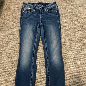 Boot cut jeans